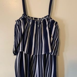 Stripped jumpsuit